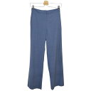 【中古】theory luxe SALEO ワイドスラックス 03-1106426-735-036 ブルー サイズ:36 【140425】(セオリーリュクス)