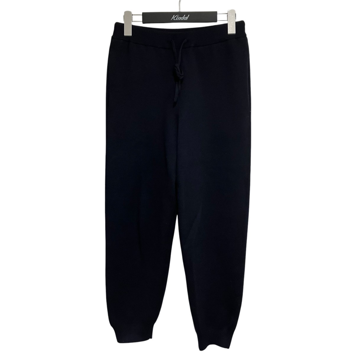 【中古】SLOBE IENA23AW ニットジョガーパンツ パンツ 23030912292030 ネイビー サイズ:38【価格見直し】