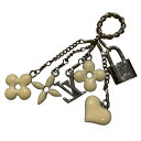 【中古】LOUIS VUITTON 「パンダンテイフ」 ペンダントトップ M65485 シルバー×アイボリー 【150425】(ルイヴィトン)
