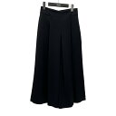 【中古】tibi ワイドパンツ 730-7130753 ブラック サイズ:2 【160425】(ティビ)