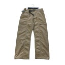 【中古】GRAMICCI×and wander JQ Tape Corduroy Gadget Pant コーデュロイパンツ GUP4-F3011-W ベージュ...