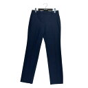 【中古】theory スラックスパンツ 10-1306410-890-702 ネイビー サイズ:2 【160425】(セオリー)