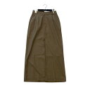 【中古】Sea Room Lynn Waist asymmetry スリットスカート 122444913 ブラウン サイズ:S 【160425】(シールームリン)