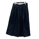 【中古】COMME des GARCONS ガウチョパンツ ネイビー サイズ:不明 【160425】(コムデギャルソン)
