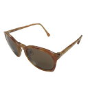 【中古】DRIES VAN NOTEN×LINDA FARROWサングラス ブラウン【価格見直し】