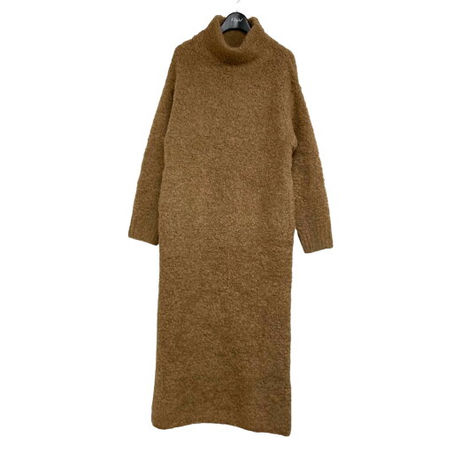 【中古】Plage2023AW 「ALPACA BOUCLE」 ボアワンピース ブラウン サイズ:38【価格見直し】 【中古】Plage2023AW 「ALPACA BOUCLE」 ボアワンピース ブラウン サイズ:38【価格見直し】