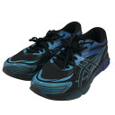 【中古】asics 「GEL-QUANTUM 360 VIII」 ローカットスニーカー 1203A305 003 ブラック×アクアリウム サイズ:26.5cm ...
