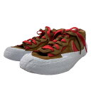 【中古】NIKE×sacai BLAZER LOW スニーカー DD1877-200 ブラウン サイズ:27cm 【180425】(ナイキ×サカイ)(4)
