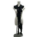 【中古】noir kei ninomiya 付け襟ハーネスベスト 3M-V009 ブラック サイズ:XS 【180425】(ノワールケイニノミヤ)