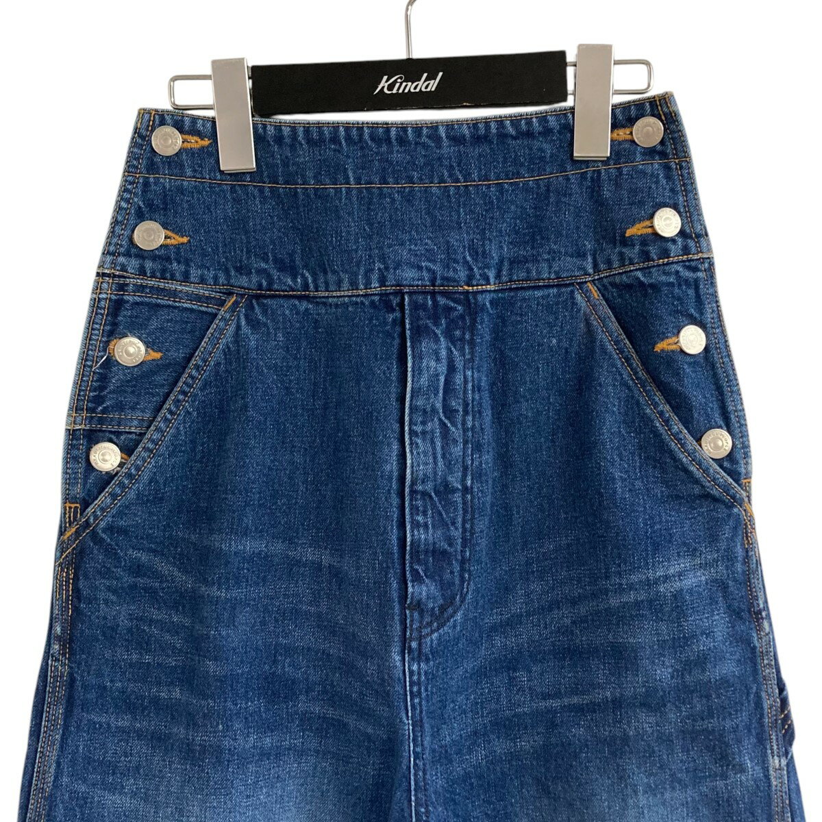 【中古】beautiful peopleselvedge denim high waist pants サルベージデニムハイウエストパンツ 1425105023 インディゴ サイズ：32【価格見直し】