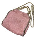 【中古】STELLA McCARTNEYファラベラショルダーバッグ 371223 ライトピンク【価格見直し】
