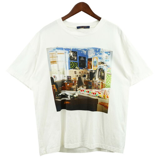【中古】LOUIS VUITTON 23AW プリンテッドコットンTシャツ ホワイト サイズ:M 【170425】(ルイヴィトン) 【中古】LOUIS VUITTON 23AW プリンテッドコットンTシャツ ホワイト サイズ:M 【170425】(ルイヴィトン)