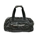 【中古】Saint Laurent Paris NUXX DUFFLE ダッフルバッグ 581374 ブラック 【190425】(サンローランパリ)