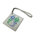 【中古】HERMES ブリッド ドゥ ガラ スイフト レザーチャーム ホワイト 【190425】(エルメス)