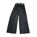 【中古】HYKE RIP-STOP PANTS ナイロンパンツ 241-13274 ブラック サイズ:1 【190425】(ハイク)