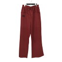 【中古】La Mofiel Logo Sweat Pants スウェットパンツ LM23UPA05004 レッド サイズ:L 【190425】(ラ モフィール)