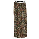 【中古】6(ROKU) BEAUTY&YOUTH グラフィックパンツ 8614-299-0143 BUFFALO PRINT PANTS グレー×ベージュ×マル...