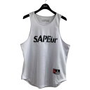 【中古】SAPEur タンクトップ ホワイト サイズ:M 【190425】(サプール)
