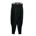 【中古】ETRE TOKYO コットンリネンジョッパーパンツ スラックス 1223120054-0 ブラック サイズ:S 【190425】(エトレトウキョウ)