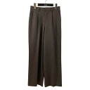 【中古】MACKINTOSH PHILOSOPHY ブラッシュドライニングワイドパンツ スラックス H5R21-458-58 ブラウン サイズ:38 【1904...