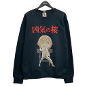 【中古】WACKO MARIA凶器の桜スウェット ブラック サイズ:M【価格見直し】