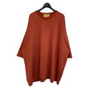 【中古】SEVEN BY SEVEN BIG TEE Supima cotton クルーネックTシャツ 800 1266052 ブラウン サイズ:L 【200425】(セブンバイセブン)(4)