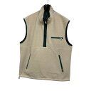 【中古】SUPPLY TOKYOPolartec 2way Vest フリースベスト SUP VT001 アイボリー サイズ:L【価格見直し】