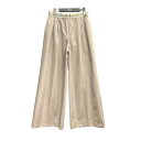 【中古】CITYSHOP2024SS 「GABARDINE SLACKS」 センタープレスパンツ ベージュ サイズ:38【価格見直し】