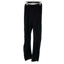 【中古】MAISON SPECIAL Mesh Combination Outseam Flare Pants フレアパンツ 2141465207 ブラック サ...