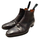 【中古】Santoniサイドゴアブーツ ブラウン サイズ:5【価格見直し】
