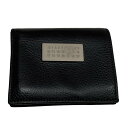 【中古】MM6 Maison Margiela 24SS 二つ折り財布 SA5UI0015 ブラック 【200425】(マルタンマルジェラ)