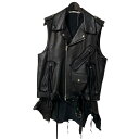 【中古】Midorikawa×T-BONE FLETCHER×SUPPLY TOKYO ×VELVET Special Leather Rider’s Vest...