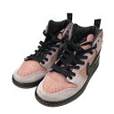 【中古】NIKE SB DUNK HIGH PRO QS スニーカー DH7742-600 ピンク サイズ:27.0cm 【210425】(ナイキ)(4)