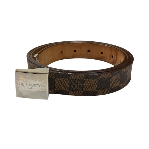 【中古】LOUIS VUITTON レザーベルト LB0061 ブラウン 【220425】(ルイヴィトン) 【中古】LOUIS VUITTON レザーベルト LB0061 ブラウン 【220425】(ルイヴィトン)
