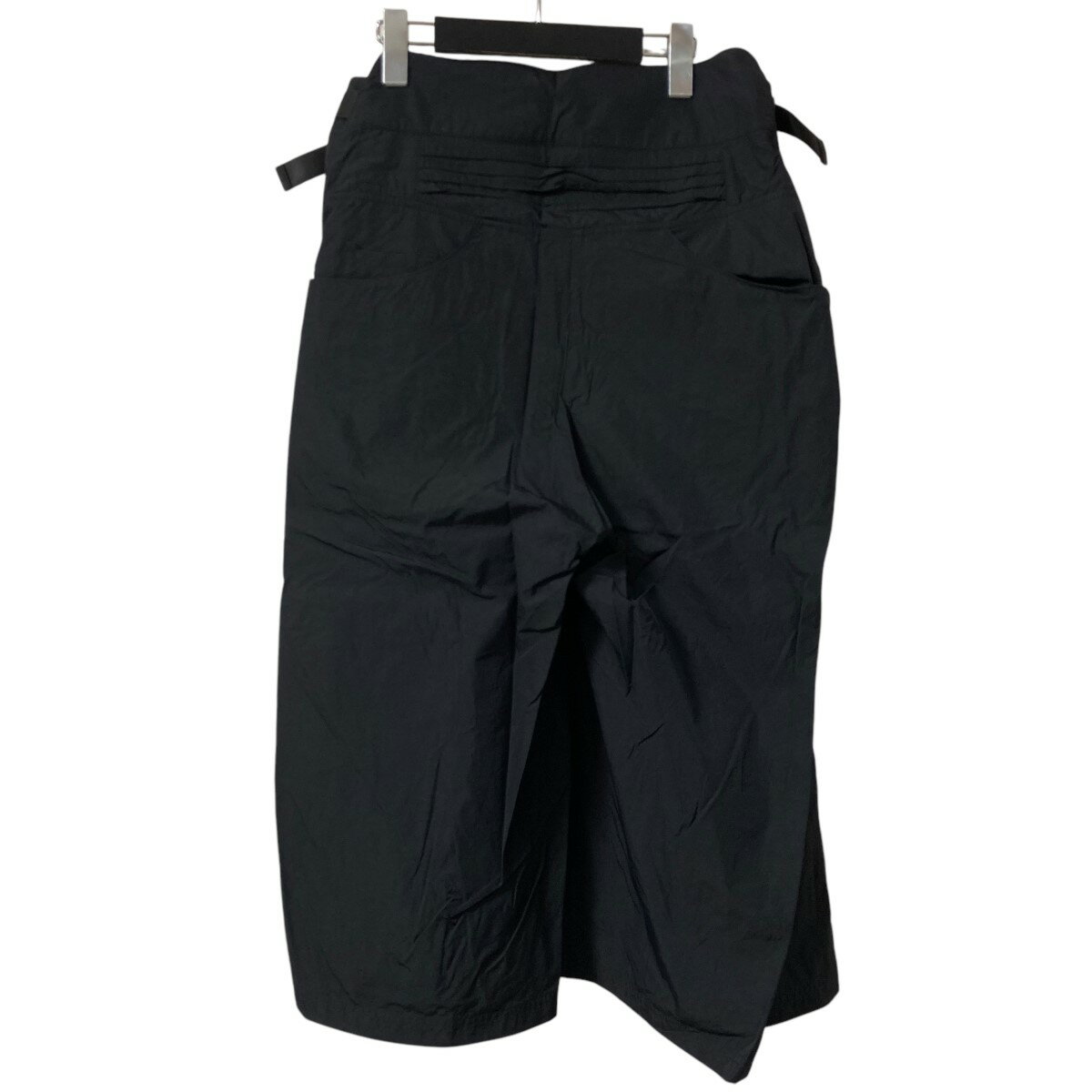 【中古】WAVE OF SANDTUMI NYLON ウエストベルト付ハーフパンツ WOS TUMI 02 ブラ...
