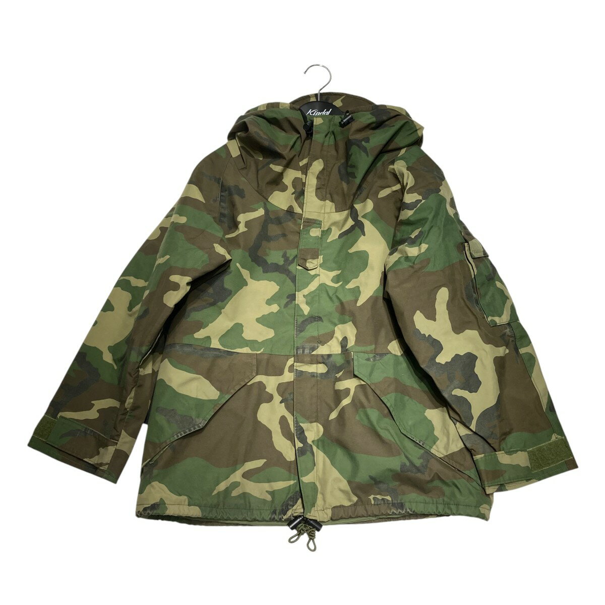 【中古】US ARMY 1st 前期 カモフラージュ ジップジャケット 8415-01-228-1315 オリーブ サイズ:M-S 【220425】(ユーエスアーミー)