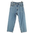 【中古】LEVI’S 578 バギーデニムパンツ ジップフライ ジーンズ ブルー サイズ:W34 / L32 【220425】(リーバイス)(4)