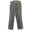 【中古】FACCIES Woolly Western Twill Bell Bottom フレアパンツ F23W03007 グレー サイズ:1 【220425】...