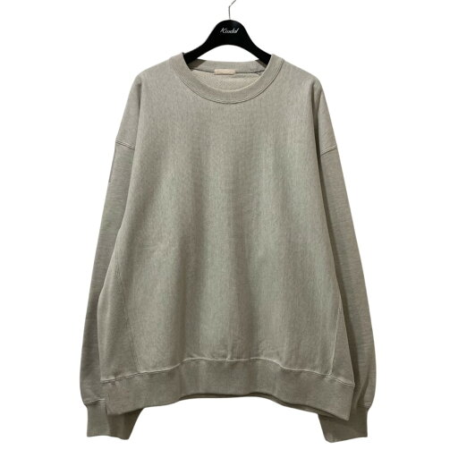 【中古】ULTERIOR FADED SILKY TERRY RW SWEAT SHIRT クルーネックスウェット ULCS58-GC125 グレー サイズ:4 【230425】(アルテリア) 【中古】ULTERIOR FADED SILKY TERRY RW SWEAT SHIRT クルーネックスウェット ULCS58-GC125 グレー サイズ:4 【230425】(アルテリア)
