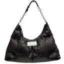 【中古】Maison Margiela Glam Slam ハンドバッグ SB3WG0020 ブラック 【230425】(メゾンマルジェラ)