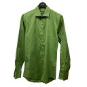 【中古】DSQUARED2 21AW 長袖シャツ S74DM0543 S44131 カーキ サイズ:44 【230425】(ディースクエアード)