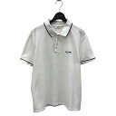 【中古】CELINE 半袖ポロシャツ 2X68E043F ホワイト サイズ:XXL 【240425】(セリーヌ)