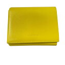 【中古】JIL SANDER 3つ折り財布 イエロー 【240425】(ジルサンダー)