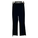 【中古】MUSE de Deuxieme Classe リブニットパンツ 21030500404010 ネイビー サイズ:36 【240425】(ューズデドゥー...