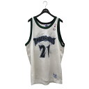 【中古】Champion NBA ケビンガーネット タンクトップ ホワイト サイズ:XL 【240425】(チャンピオン)