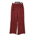 【中古】La Mofiel Logo Sweat Pants スウェットパンツ LM23UPA05004 レッド サイズ:M 【240425】(ラ モフィール)