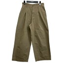 【中古】Traditional Weatherwear チノパン ベージュ サイズ:XXS 【240425】(トラディショナルウエザーウエアー)