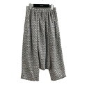 【中古】JUNYA WATANABE CDG 24SS ツイードサルエルパンツ JM-P014 ホワイト×ブラック サイズ:XS 【240425】(ジュンヤワタ...
