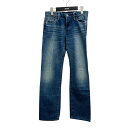 【中古】HYKE デニムパンツ インディゴ サイズ:26 【240425】(ハイク)
