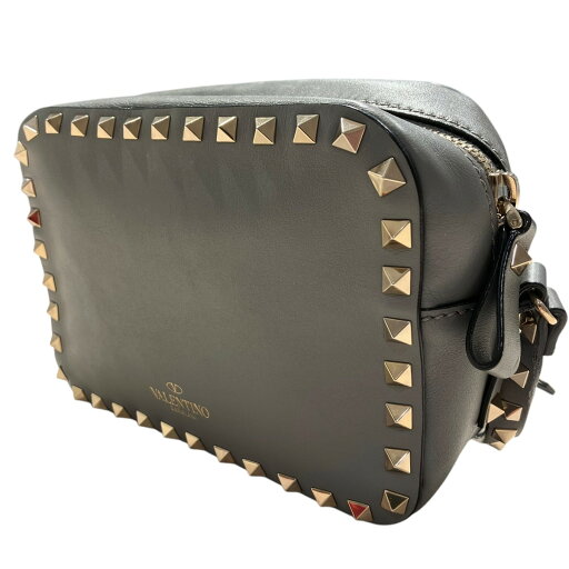 【中古】VALENTINO ショルダーバッグ グレー 【240425】(ヴァレンチノ) 【中古】VALENTINO ショルダーバッグ グレー 【240425】(ヴァレンチノ)